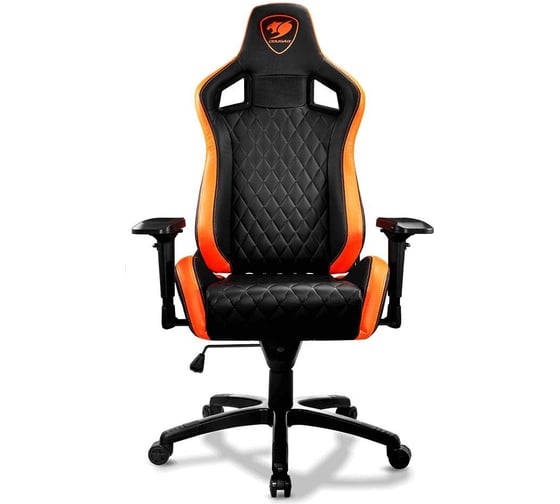 Компьютерное игровое кресло COUGAR ARMOR S Black-Orange CUARMS
