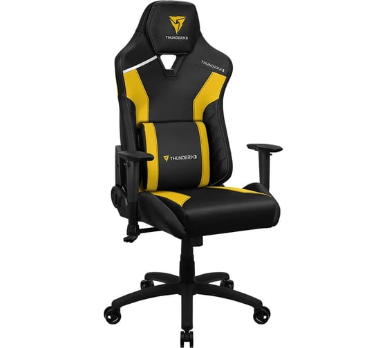 Компьютерное игровое кресло ThunderX3 TC3 MAX Bumblebee Yellow TX3-TC3MBY