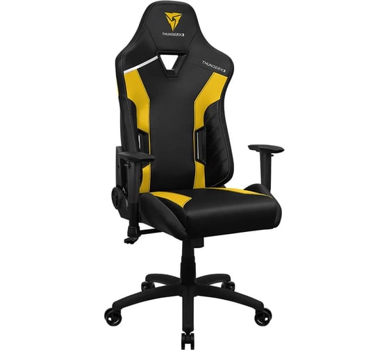 Компьютерное игровое кресло ThunderX3 TC3 MAX Bumblebee Yellow TX3-TC3MBY