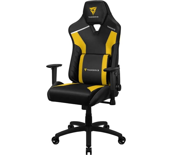 Компьютерное игровое кресло ThunderX3 TC3 MAX Bumblebee Yellow TX3-TC3MBY
