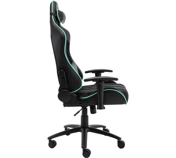 Компьютерное игровое кресло ZONE 51 GRAVITY Black-Cyan Z51-GRV-BC
