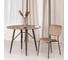 Стул Tetchair carol mod. uc06, металл, вельвет, 45x56x82 см, brown (коричневый) hlr11 / черный, 1 шт. 20054 2