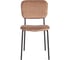 Стул Tetchair carol mod. uc06, металл, вельвет, 45x56x82 см, brown (коричневый) hlr11 / черный, 1 шт. 20054 5
