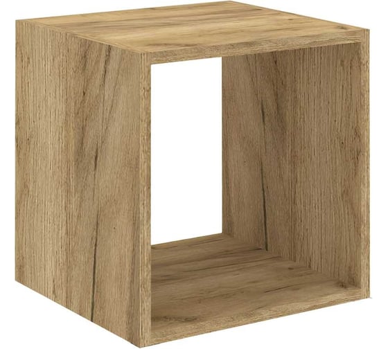 Стеллаж MIXLINE 368x368x250, ЛДСП, табачный дуб, 1 ячейка, крепеж 551684 1