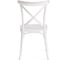 Стул Tetchair Cross mod. pl24, пластик, 48x58x89 см, white (белый) 20052 5