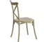 Стул Tetchair Cross mod. pl24, пластик, 48x58x89 см, green (зеленый) 20051 4