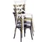 Стул Tetchair cross mod. pl24, пластик, 48x58x89 см, black (черный), 1 шт. 05 20049 16