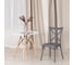 Стул Tetchair cross mod. pl24, пластик, 48x58x89 см, dark-grey (темно-cерый), 2 шт 19694 2