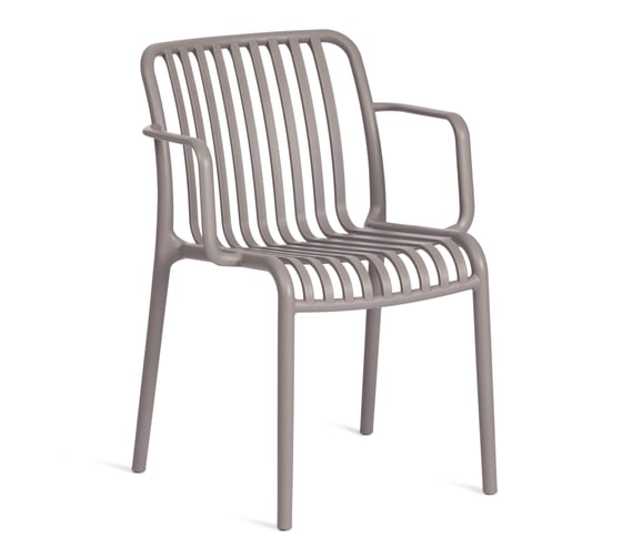 Стул Tetchair lancaster mod. 38-1, пластик, 55.5x58x80 см, grey (cерый), 1 шт. 34630 20126 1