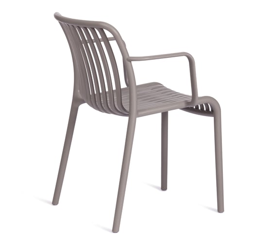 Стул Tetchair lancaster mod. 38-1, пластик, 55.5x58x80 см, grey (cерый), 1 шт. 34630 20126