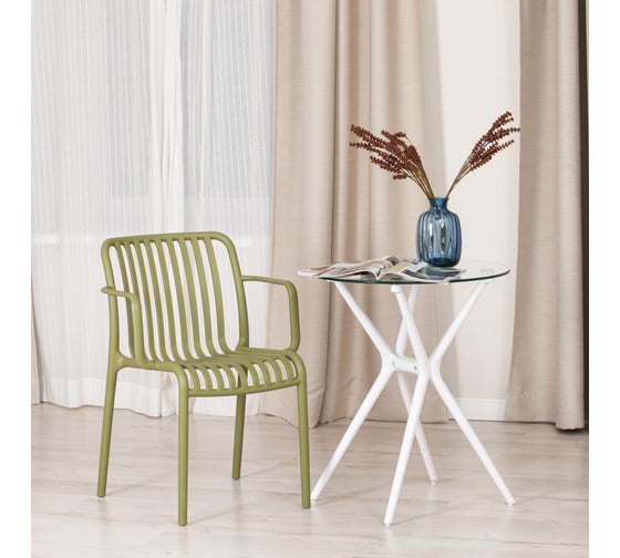 Стул Tetchair lancaster mod. 38-1, пластик, 55.5x58x80 см, pale green (бледно-зеленый), 4 шт. 33513 19406