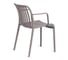 Стул Tetchair lancaster mod. 38-1, пластик, 55.5x58x80 см, grey (cерый), 4 шт. 34630 19405 5