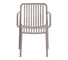 Стул Tetchair lancaster mod. 38-1, пластик, 55.5x58x80 см, grey (cерый), 4 шт. 34630 19405 7