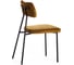 Стул Tetchair silvia mod. 0139124, металл/вельвет, 46.5x59x82.5 см, олива s108 (tan 208)/черный, 1 шт. 19756 4