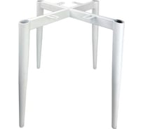 Каркас для стула ЭЛИМЕТ цельный, металлический, d 32 мм, h 45 см, белый, 4 шт. БП-00002825