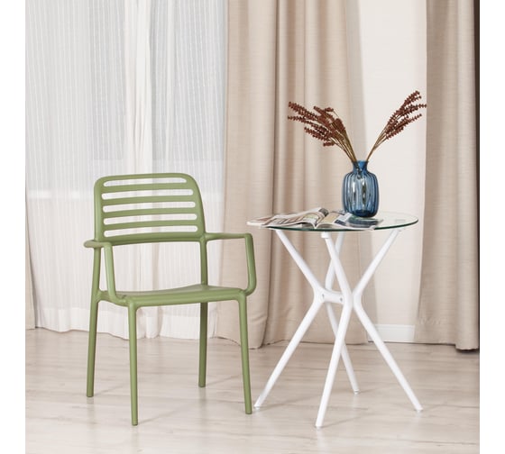 Стул Tetchair valutto mod. 54, пластик, 58x57x86 см, pale green (бледно-зеленый), 1 шт. 33513 20125