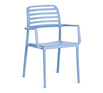 Стул Tetchair valutto mod. 54, пластик, 58x57x86 см, pale blue (бледно-голубой), 1 шт. 33780 20124