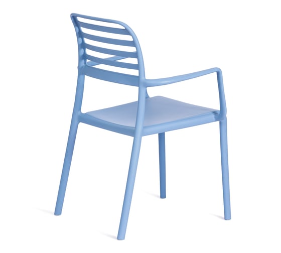 Стул Tetchair valutto mod. 54, пластик, 58x57x86 см, pale blue (бледно-голубой), 1 шт. 33780 20124
