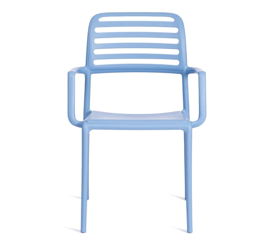 Стул Tetchair valutto mod. 54, пластик, 58x57x86 см, pale blue (бледно-голубой), 1 шт. 33780 20124