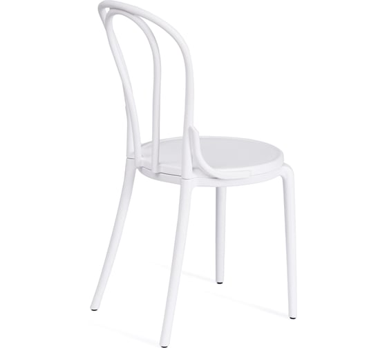 Стул Tetchair thonet mod. pl62, пластик, 42x52x89 см, white (белый) 01, 1 шт. 20086