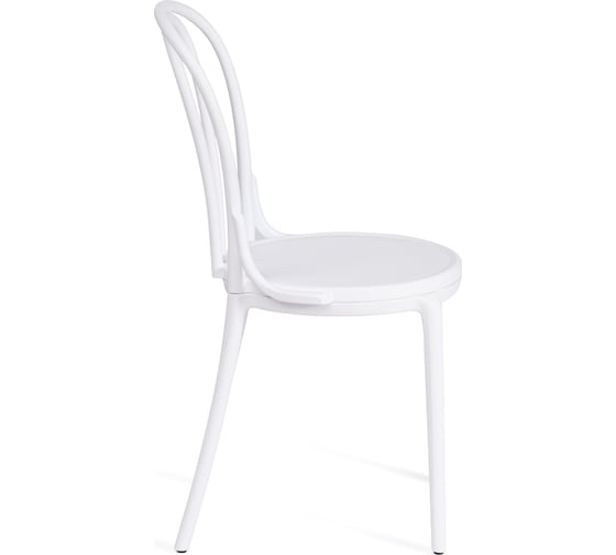 Стул Tetchair thonet mod. pl62, пластик, 42x52x89 см, white (белый) 01, 4 шт. 19703