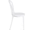 Стул Tetchair thonet mod. pl62, пластик, 42x52x89 см, white (белый) 01, 4 шт. 19703 4
