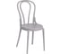 Стул Tetchair thonet mod. pl62, пластик, 42x52x89 см, grey (cерый) 09, 4 шт. 19704 3
