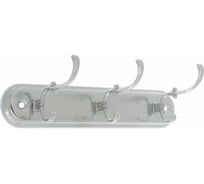 Вешалка ТУНДРА KV203CP 3-х местная, хром 3816872