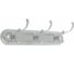 Вешалка ТУНДРА KV203CP 3-х местная, хром 3816872 1
