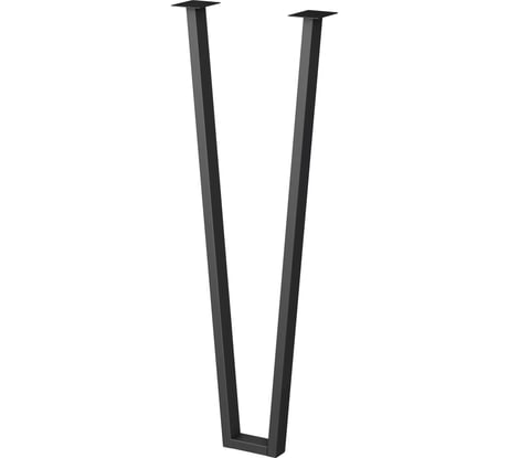 Подстолье DIY STORE лофт трапеция л 1100 мм, черный муар DS 1601100ТЛ B