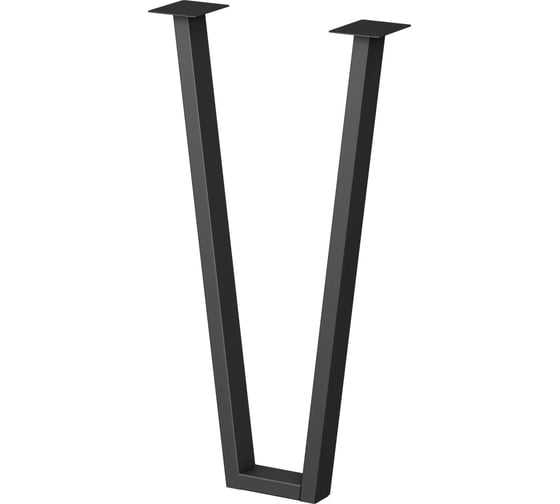 Подстолье DIY STORE лофт трапеция л 710 мм, черный муар DS 160710ТЛ B 1