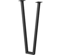 Подстолье DIY STORE лофт трапеция л 850 мм, черный муар DS 160850ТЛ B