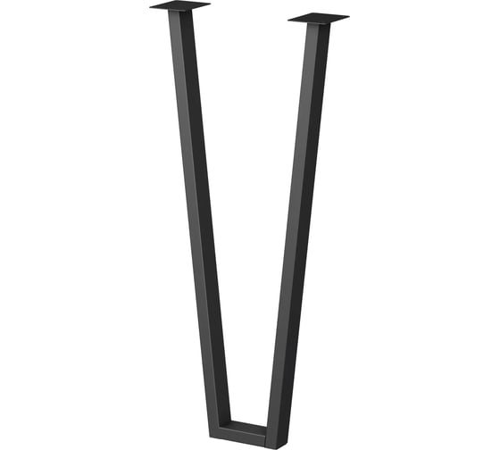 Подстолье DIY STORE лофт трапеция л 850 мм, черный муар DS 160850ТЛ B 1