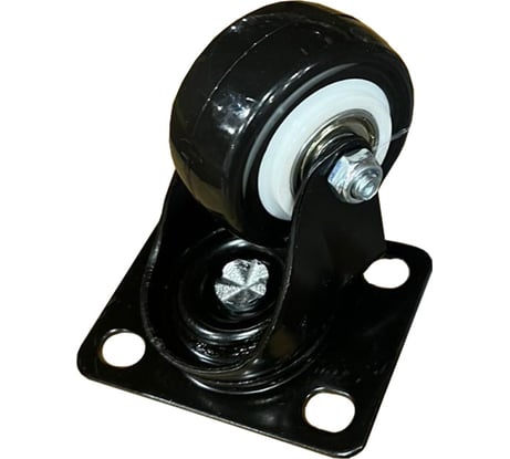 Мебельное колесо TOR SCz 25 50 мм поворотное площадка, PVC, полипропиленовый обод, подшипник 1027252