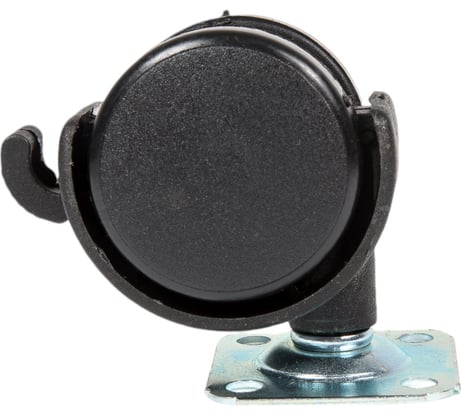 Мебельное колесо TOR поворотное TWPB 40 40 мм с площадкой и тормозом 1027270