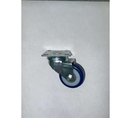 Мебельное колесо TOR SCv 25 синее 50 мм площадка, покрытие из поливинилхлорида, полипропиленовый обод 1027147