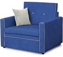 Диван-кровать Мебельград Скаут стандарт, торонто голубой/торонто светло-бежевый, вариант 2 55908_2