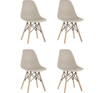 Стул Стул Груп eames бежевый, 4 шт. Y801-V SEAT beige BOX