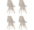 Стул Стул Груп eames бежевый, 4 шт. Y801-V SEAT beige BOX 1