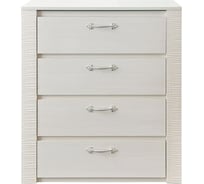 Комод Мебельград Элана спальня 850 бодега белая 9187