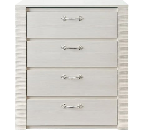 Комод Мебельград Элана спальня 850 бодега белая 9187