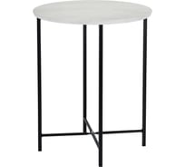 Журнальный стол Мебелик BeautyStyle 16 дуб дымчатый/черный 8492