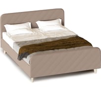 Кровать Мебельград Мелоди 1800 стандарт альба мокко, вариант 2, с ортопедическим основанием на опорах 56638_3