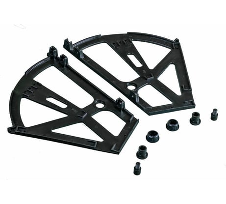 Механизм для обувниц Левша 2 секции черный У8-4879.Ч