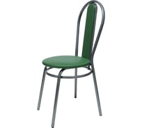 Мягкий стул для кухни ццц.Стулья.Сайт венские на металлокаркасе, зеленый 472563