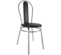 Мягкий стул для кухни ццц.Стулья.Сайт венские на металлокаркасе, черный 472556