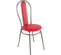 Мягкий стул для кухни ццц.Стулья.Сайт венские на металлокаркасе, красный 472566