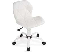 Компьютерное кресло Woodville Вальд экокожа, белая 464247