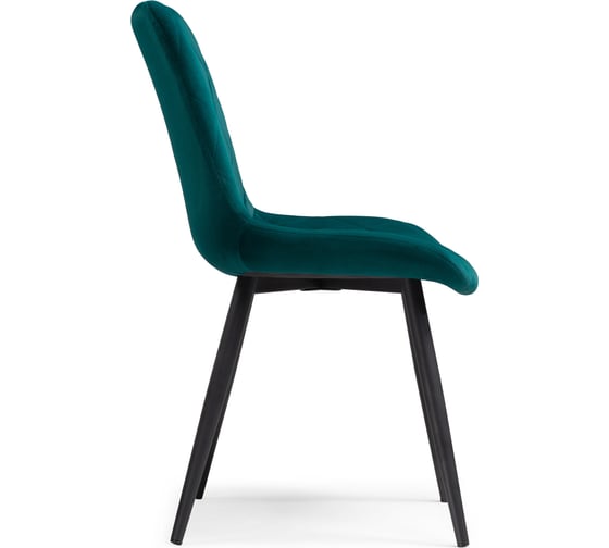 Стул на металлокаркасе Woodville Fox black/green 15281