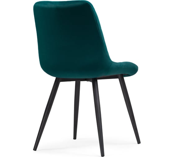 Стул на металлокаркасе Woodville Fox black/green 15281